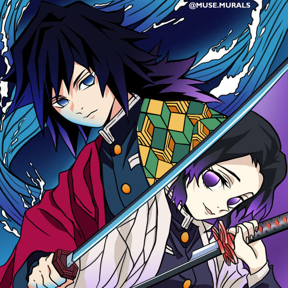 Hashiras | Tomioka and Shinobu