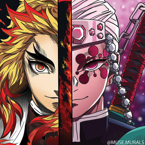 Hashiras | Rengoku and Tengen